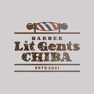 竜の方舟 (ronsunn)さんの美容室、barber 『Lit Gents CHIBA』のロゴへの提案