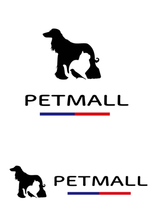 miki (misakixxx03)さんのペット用品通販サイト「Petmall」のロゴへの提案
