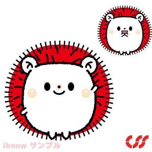 iknow (inoue_mistue)さんの企業マスコットキャラクター「ハリネズミ」のデザインへの提案