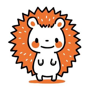 ナラウ (narau03)さんの企業マスコットキャラクター「ハリネズミ」のデザインへの提案