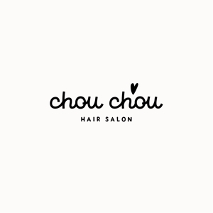 HIRAISO SIMONE (uramadara-h)さんの美容サロン、ヘアカラー専門店の「chou chou」のロゴへの提案