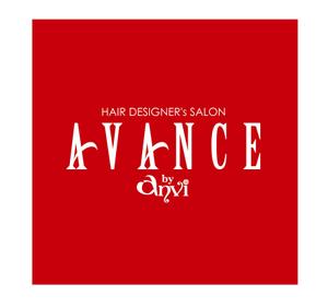 FISHERMAN (FISHERMAN)さんの「HAIR DESIGNER's SALON  AVANCE  by  anvi」のロゴ作成への提案