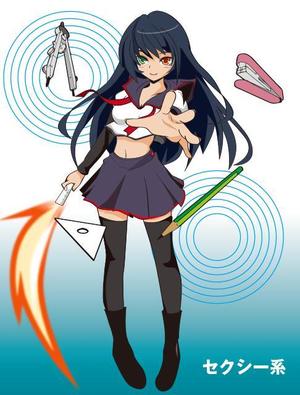 シルバー仮面 (JOSO_08)さんの【急募】能力バトルゲームのメインキャラクター制作！アニメ調で、魅力のある女性キャラを！への提案