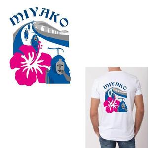 marukei (marukei)さんのオリオンビールTシャツ宮古島版のイラストへの提案