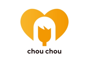 tora (tora_09)さんの美容サロン、ヘアカラー専門店の「chou chou」のロゴへの提案
