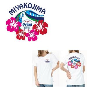 marukei (marukei)さんのオリオンビールTシャツ宮古島版のイラストへの提案