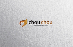 design vero (VERO)さんの美容サロン、ヘアカラー専門店の「chou chou」のロゴへの提案