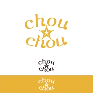 V-T (vz-t)さんの美容サロン、ヘアカラー専門店の「chou chou」のロゴへの提案