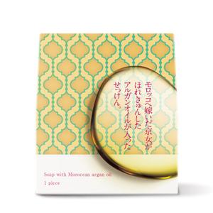 S O B A N I graphica (csr5460)さんのアルガンオイル入り石鹼のパッケージへの提案