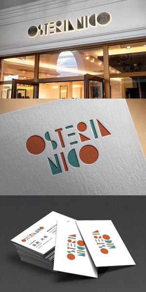 TYPOGRAPHIA (Typograph)さんのカフェ「Osteria　NICO」のロゴへの提案