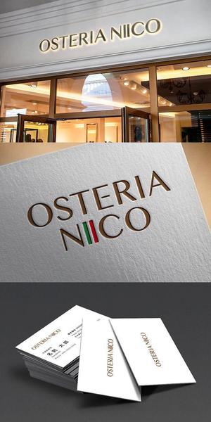 TYPOGRAPHIA (Typograph)さんのカフェ「Osteria　NICO」のロゴへの提案