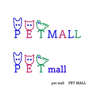 Robin Westside  (RobinWestside)さんのペット用品通販サイト「Petmall」のロゴへの提案