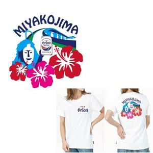 marukei (marukei)さんのオリオンビールTシャツ宮古島版のイラストへの提案