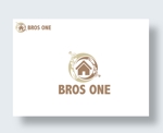 IandO (zen634)さんの(建築屋)BROS ONEという会社のロゴへの提案
