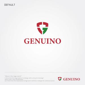 sklibero (sklibero)さんのサッカー、フットサルのバッグブランド『GENUINO』のロゴ。イタリア語で本物と言う意味です。への提案