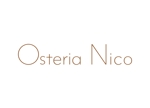 tora (tora_09)さんのカフェ「Osteria　NICO」のロゴへの提案