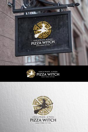 YOO GRAPH (fujiseyoo)さんの本格派ピザ店「PIZZA WITCH」のロゴへの提案