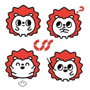 D-Cafe　 (D-Cafe)さんの企業マスコットキャラクター「ハリネズミ」のデザインへの提案