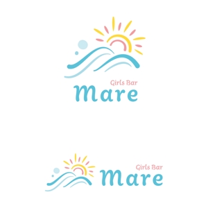 marutsuki (marutsuki)さんのガールズバー「Mare」のロゴマーク作成への提案
