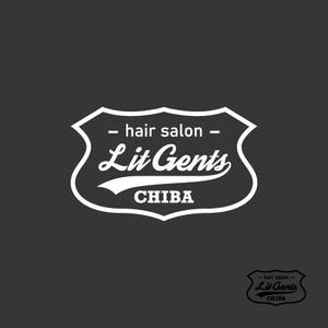 eiasky (skyktm)さんの美容室、barber 『Lit Gents CHIBA』のロゴへの提案