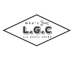 RRINN (rrinn_111)さんの美容室、barber 『Lit Gents CHIBA』のロゴへの提案