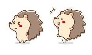 sachi (sachi-365)さんの企業マスコットキャラクター「ハリネズミ」のデザインへの提案