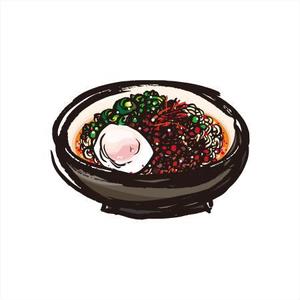 さきもとともこ (saki_2020)さんの汁なし担々麺の手書き風イラストへの提案