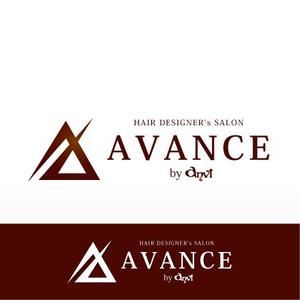 beanさんの「HAIR DESIGNER's SALON  AVANCE  by  anvi」のロゴ作成への提案