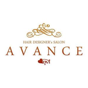 田中 聡 (alan38)さんの「HAIR DESIGNER's SALON  AVANCE  by  anvi」のロゴ作成への提案