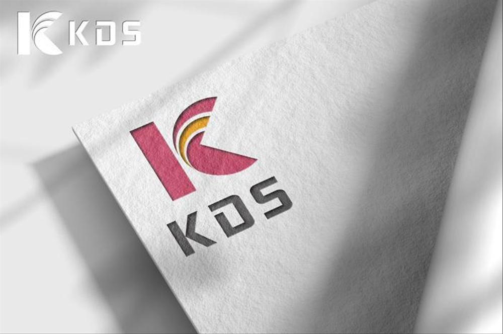 太陽光事業会社「KDS」のロゴデザイン