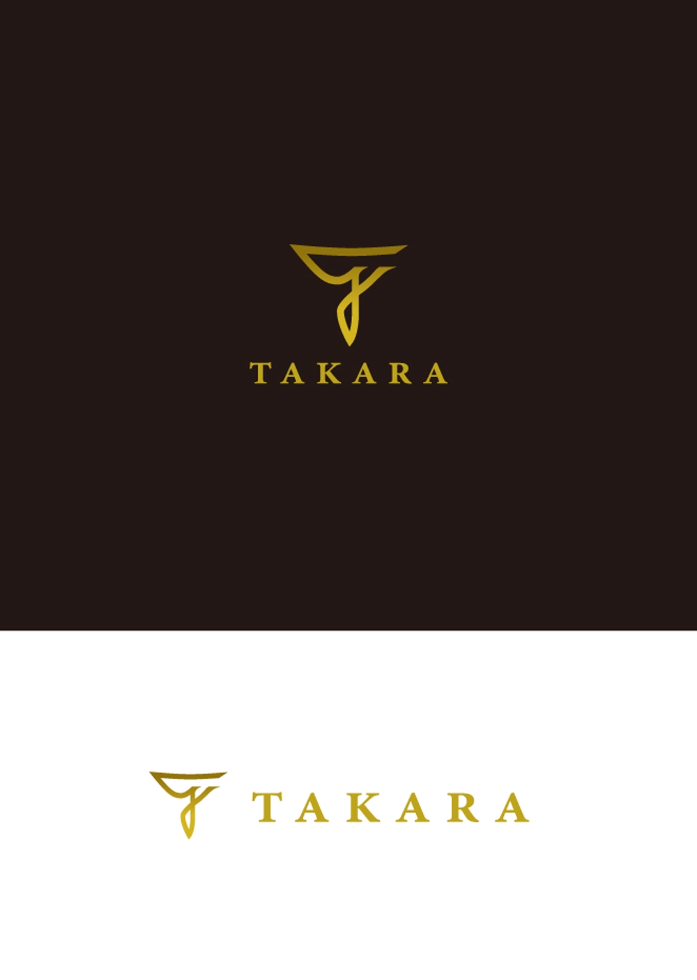 貴金属、ブランド品買取店　「TAKARA」　ロゴ