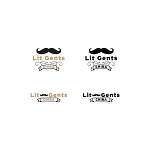 BUTTER GRAPHICS (tsukasa110)さんの美容室、barber 『Lit Gents CHIBA』のロゴへの提案