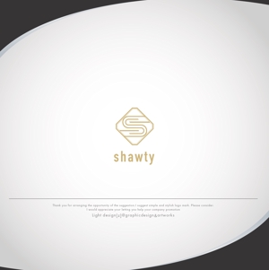 XL@グラフィック (ldz530607)さんのアパレルブランド「shawty」のロゴへの提案
