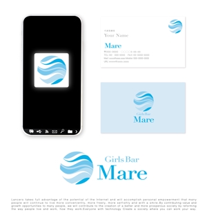 tog_design (tog_design)さんのガールズバー「Mare」のロゴマーク作成への提案