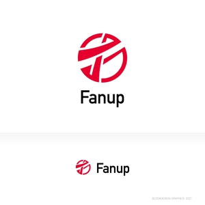 BLOCKDESIGN (blockdesign)さんの健康グッズ「Fanup」ブランドのロゴ作成への提案