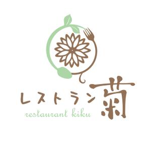 tohko14 ()さんの「レストラン菊、restaurant kiku」のロゴ作成への提案