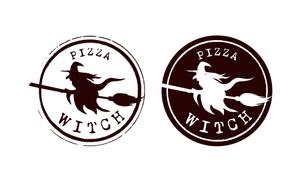 DELIGHT デザインスタジオ (delight1977)さんの本格派ピザ店「PIZZA WITCH」のロゴへの提案