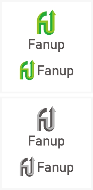 tacit_D (tacit_D)さんの健康グッズ「Fanup」ブランドのロゴ作成への提案