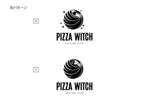 ヨシノ (toc-lab)さんの本格派ピザ店「PIZZA WITCH」のロゴへの提案