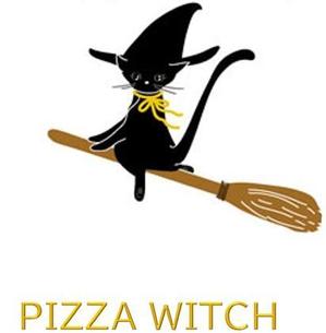 さんの本格派ピザ店「PIZZA WITCH」のロゴへの提案