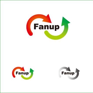 kora３ (kora3)さんの健康グッズ「Fanup」ブランドのロゴ作成への提案