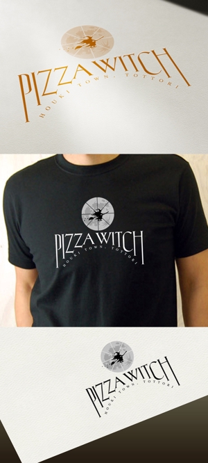 Watanabe.D (Watanabe_Design)さんの本格派ピザ店「PIZZA WITCH」のロゴへの提案