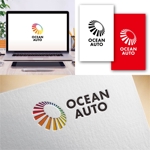 Hi-Design (hirokips)さんの車屋さん「OCEAN  AUTO」の新しいロゴデザインへの提案