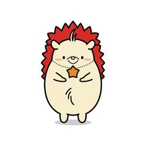 meets (tochi_maki)さんの企業マスコットキャラクター「ハリネズミ」のデザインへの提案