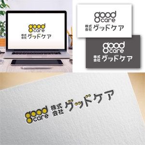 Hi-Design (hirokips)さんの「株式会社グッドケア」のワードロゴの作成をお願いしたします。への提案