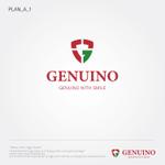 sklibero (sklibero)さんのサッカー、フットサルのバッグブランド『GENUINO』のロゴ。イタリア語で本物と言う意味です。への提案