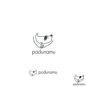 noraya_jr (noraya_jr)さんのドッグフード・ペット事業の会社　podunamu のロゴへの提案