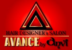 Shigeki (Shigeki)さんの「HAIR DESIGNER's SALON  AVANCE  by  anvi」のロゴ作成への提案