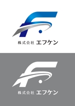 m_flag (matsuyama_hata)さんの株式会社エフケン頭文字のFのロゴへの提案