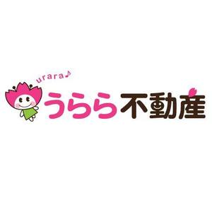 miel_5さんの「うらら不動産」のロゴ作成への提案